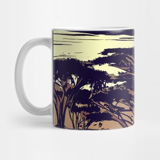 Zambia landscape Mug